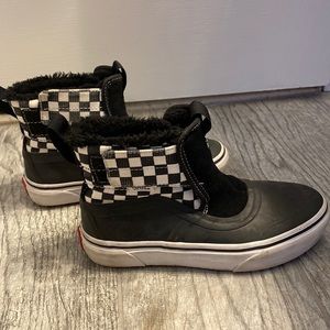 Waterproof kids vans for snow and rain. Size 2.5  BOY